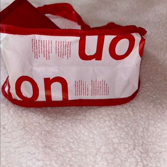 Lululemon Athletica Red Minimalist Tote Bag - Picture 3 of 4